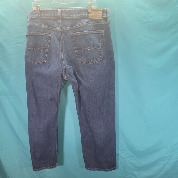 Lucky Brand Mens 181 Relaxed Straight Jeans Size 40X30 Dark Wash Denim - Picture 7 of 10
